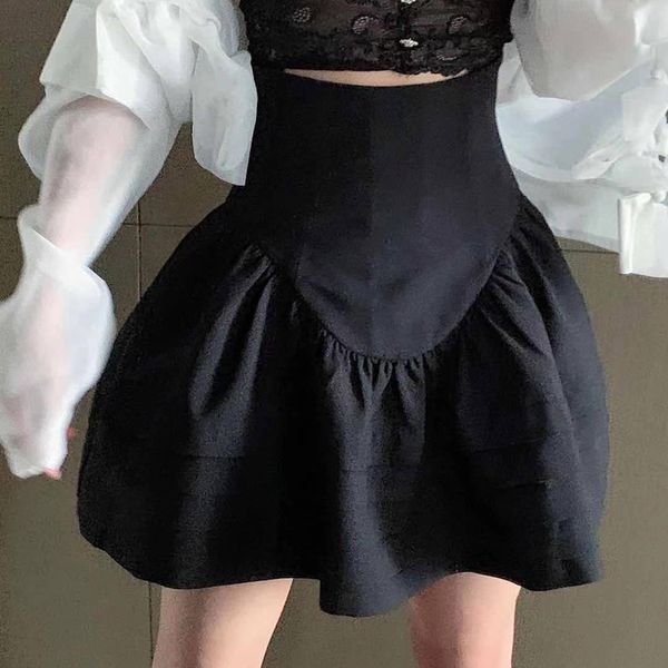 skirts age reducing high waist belly closed umbrella slim puffy wanda a-line skirt women's summer style, Black
skirts age reducing high waist belly closed umbrella slim puffy wanda a-line skirt women's summer style, Black