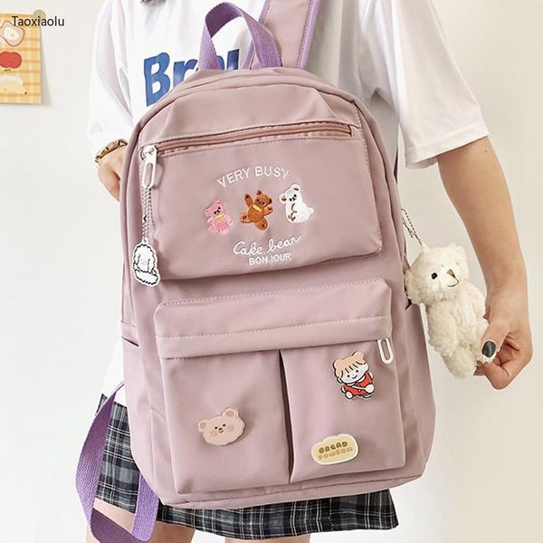 backpack classic fashion for women ladies cute waterproof nylon rucksack female kawaii student bookbag men black lapmochila
backpack classic fashion for women ladies cute waterproof nylon rucksack female kawaii student bookbag men black lapmochila