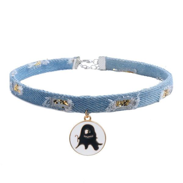 spooky halloween necklace handmade painted stretch choker gift for her and him chokers, Golden;silver
spooky halloween necklace handmade painted stretch choker gift for her and him chokers, Golden;silver
