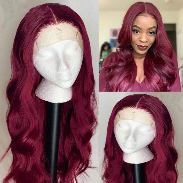 synthetic wigs long wavy lace front wig wine red for women cosplay 99j partial division natural high temperature fiber, Black
synthetic wigs long wavy lace front wig wine red for women cosplay 99j partial division natural high temperature fiber, Black