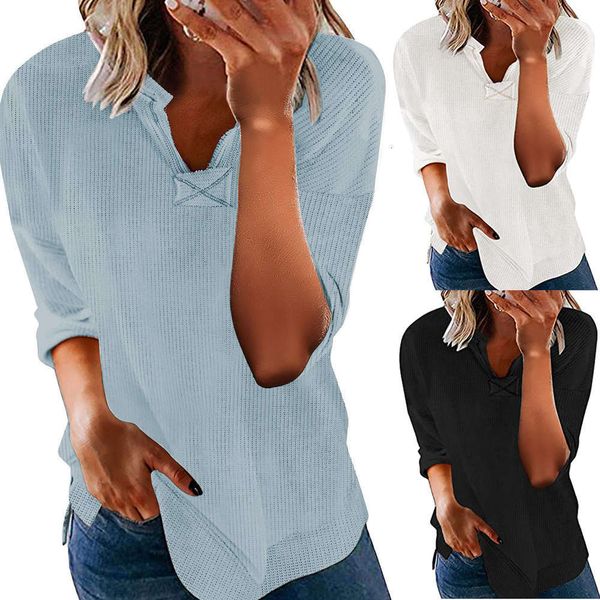 women's t-shirt summer casual solid color short sleeve pullover 2021 drop shoulder la67, White
women's t-shirt summer casual solid color short sleeve pullover 2021 drop shoulder la67, White