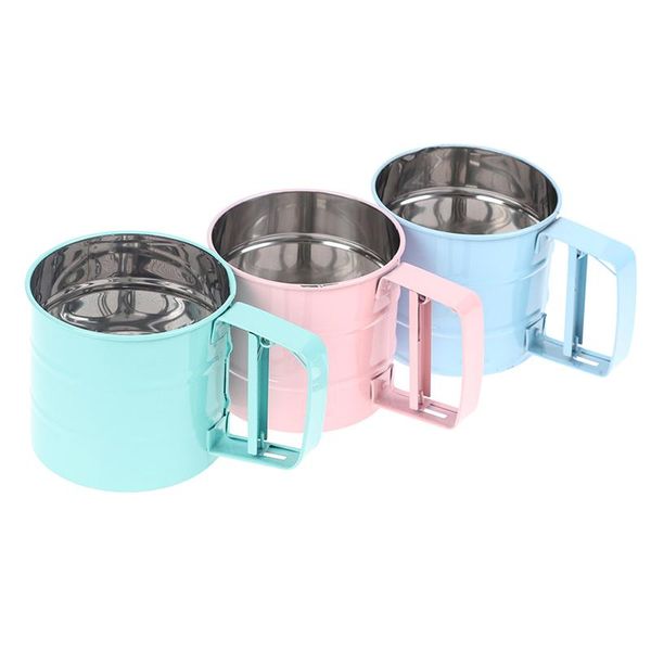 colanders & strainers stainless steel mesh flour sifter mechanical baking icing sugar shaker sieve cup shape bakeware pastry tools high qual
colanders & strainers stainless steel mesh flour sifter mechanical baking icing sugar shaker sieve cup shape bakeware pastry tools high qual