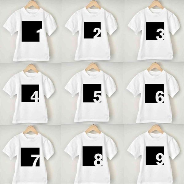 first to nine birthday shirt 1st bday tee children celebration boys girls summer short sleeve fashion clothes, Blue
first to nine birthday shirt 1st bday tee children celebration boys girls summer short sleeve fashion clothes, Blue