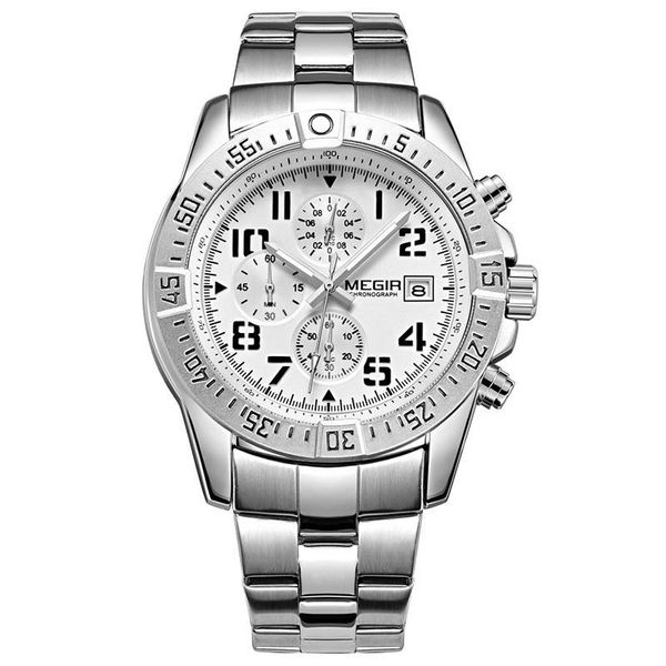 wristwatches men's luxury business military quartz 2021 watch stainless steel band men fashion casual watches calendar relogio masculin, Slivery;brown
wristwatches men's luxury business military quartz 2021 watch stainless steel band men fashion casual watches calendar relogio masculin, Slivery;brown