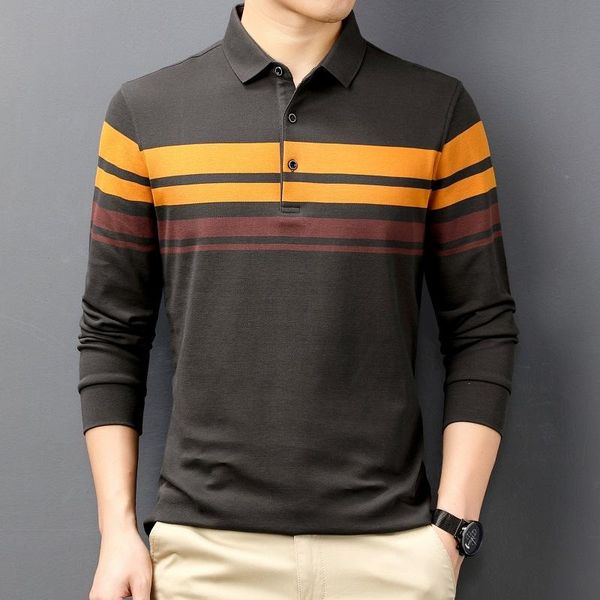 men's t-shirts long sleeve cotton t-shirt autumn lapel loose casual mens t shirts, White;black
men's t-shirts long sleeve cotton t-shirt autumn lapel loose casual mens t shirts, White;black