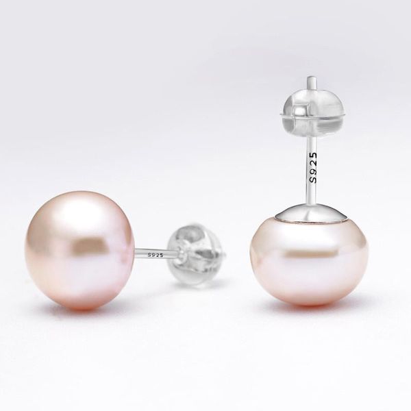 stud natural freshwater pearl earrings 925 sterling silver beads women elegant pink simple classic fashion jewelry, Golden;silver
stud natural freshwater pearl earrings 925 sterling silver beads women elegant pink simple classic fashion jewelry, Golden;silver