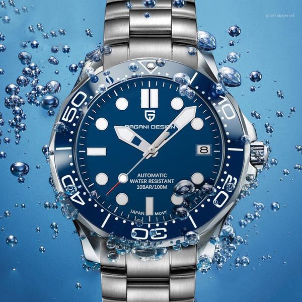 automatic watch men stainless steel mechanical for waterproof clock man reloj hombre 2021 wristwatches, Slivery;brown
automatic watch men stainless steel mechanical for waterproof clock man reloj hombre 2021 wristwatches, Slivery;brown
