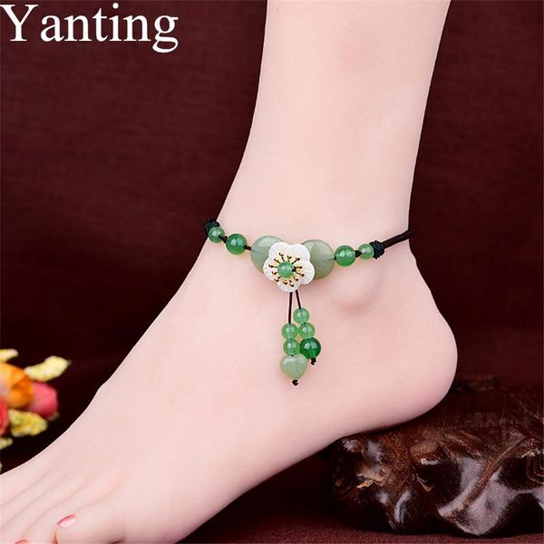 anklets yanting handmade ethnic for women female shell flower aventurine stone beach jewelry gifts girls foot 011, Red;blue
anklets yanting handmade ethnic for women female shell flower aventurine stone beach jewelry gifts girls foot 011, Red;blue