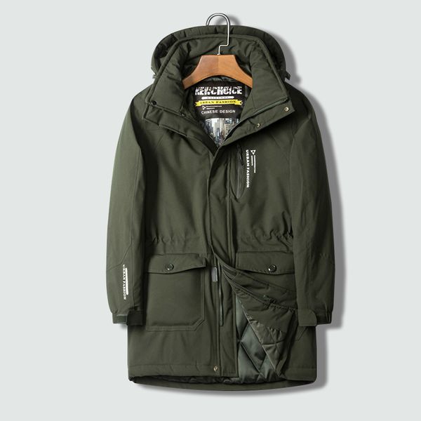 men's winter jacket hooded large size 8xl warm coat mid long windbreaker male autumn thick down cotton-padd thermal parka men 210518, Black;brown
men's winter jacket hooded large size 8xl warm coat mid long windbreaker male autumn thick down cotton-padd thermal parka men 210518, Black;brown