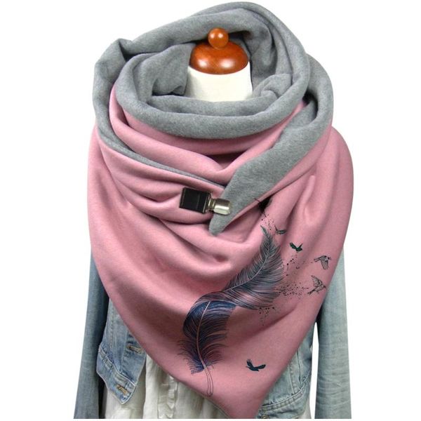 scarves warm winter printing button soft wrap casual female shawls szalik fashion women foulard femme bandana l4, Blue;gray
scarves warm winter printing button soft wrap casual female shawls szalik fashion women foulard femme bandana l4, Blue;gray