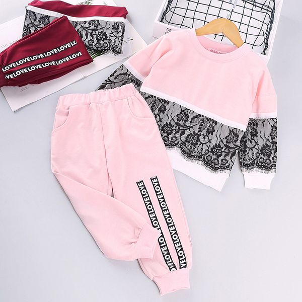 childrens clothing korean girl autumn clothes sets 2022 new lace stitching long-sleeved sweater trousers 2pcs suit for girls, White
childrens clothing korean girl autumn clothes sets 2022 new lace stitching long-sleeved sweater trousers 2pcs suit for girls, White
