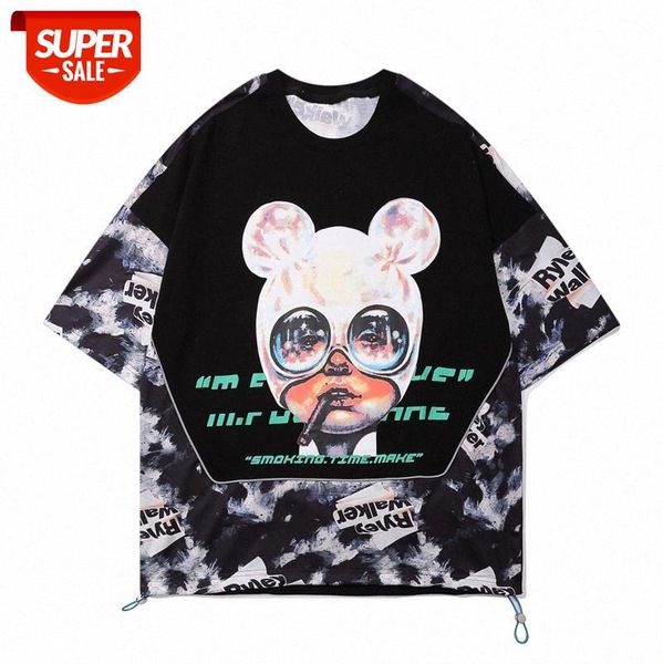 european and american high street fashion brand printed t-shirt, national simple creative avatar printing short-sleeved tee couple men #gb8p, White;black
european and american high street fashion brand printed t-shirt, national simple creative avatar printing short-sleeved tee couple men #gb8p, White;black