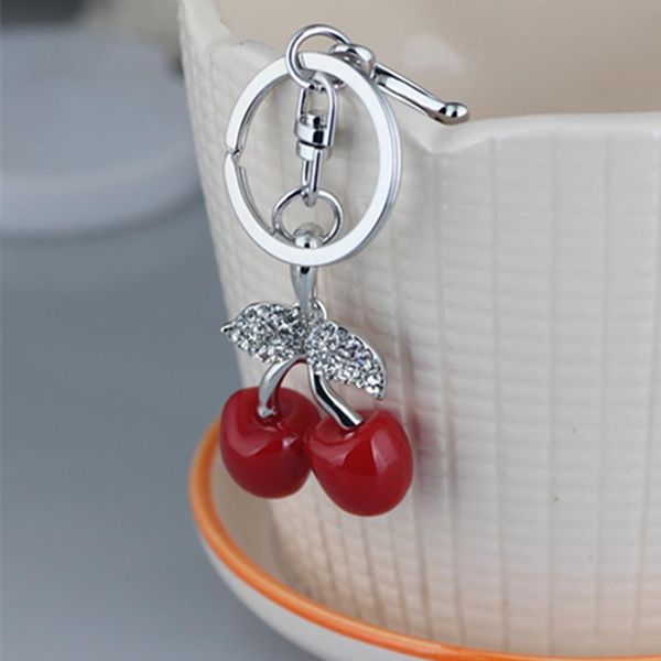 keychains variety of lovely cherry key chain girl car fashion exquisite bag deduction jewelry crystal, Silver
keychains variety of lovely cherry key chain girl car fashion exquisite bag deduction jewelry crystal, Silver