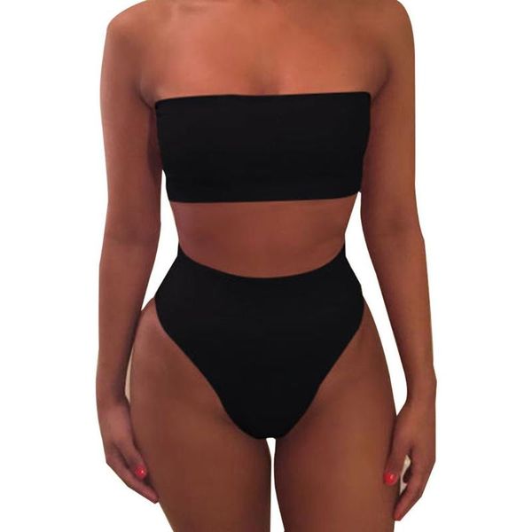 women's swimwear women 2021 summer bandage bikini bra swimsuit bathing set, White;black
women's swimwear women 2021 summer bandage bikini bra swimsuit bathing set, White;black