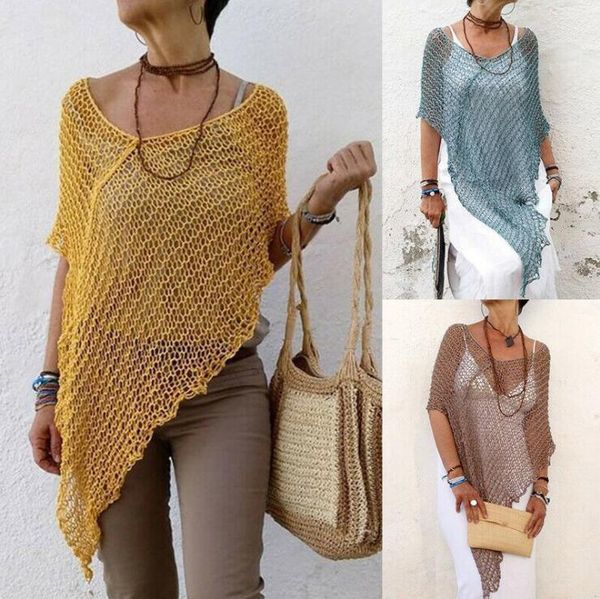 bikini cover-ups women swimwear knitted hollow beach blouse oversized sunscreen shawls beachwear blouse cape dress bikini holiday yp253, White;black
bikini cover-ups women swimwear knitted hollow beach blouse oversized sunscreen shawls beachwear blouse cape dress bikini holiday yp253, White;black