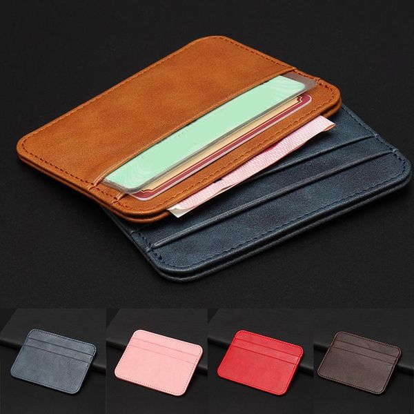 card holders leather business holder case solid color style antimagnetic 5 slots durable bank protective cover, Brown;gray
card holders leather business holder case solid color style antimagnetic 5 slots durable bank protective cover, Brown;gray