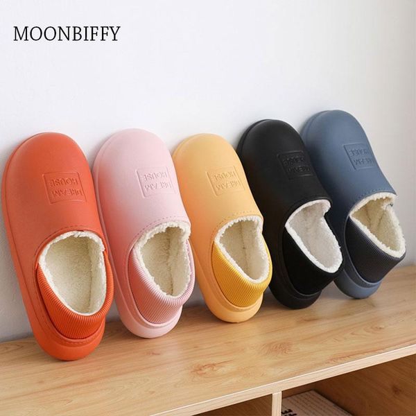 waterproof winter cotton slippers female home warm women shoes indoor out leather bread with, Black
waterproof winter cotton slippers female home warm women shoes indoor out leather bread with, Black