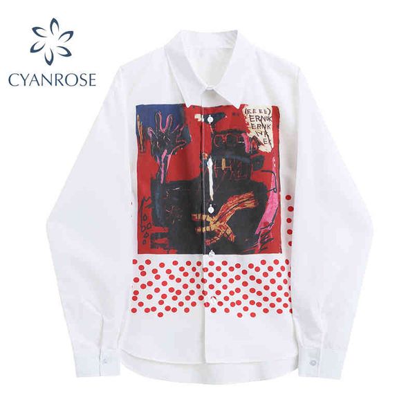 painted shirt women street harajuku oversized white blouse female cardigan long sleeve spring streetwear casual beach 210417
painted shirt women street harajuku oversized white blouse female cardigan long sleeve spring streetwear casual beach 210417
