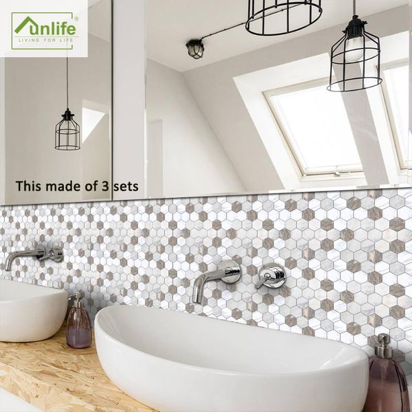 wall stickers funlife® brown white sticker peel stick self-adhesive tile removable kitchen bathroom waterproof home decor
wall stickers funlife® brown white sticker peel stick self-adhesive tile removable kitchen bathroom waterproof home decor