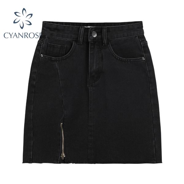 summer crop bodycon denim skirt women a line zipper high waist jean mini skirts party club night streetwear clothes 210430, Black
summer crop bodycon denim skirt women a line zipper high waist jean mini skirts party club night streetwear clothes 210430, Black