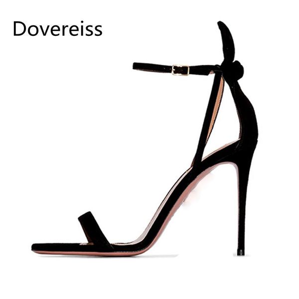 dress shoes dovereiss fashion women's summer consice suede elegant pure color narrow band party sandals big size 46, Black
dress shoes dovereiss fashion women's summer consice suede elegant pure color narrow band party sandals big size 46, Black