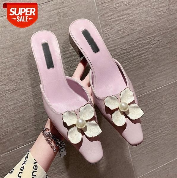 muller shoes women square head flower pearl decoration outer wear fashion slippers ladies #w08f, Black
muller shoes women square head flower pearl decoration outer wear fashion slippers ladies #w08f, Black