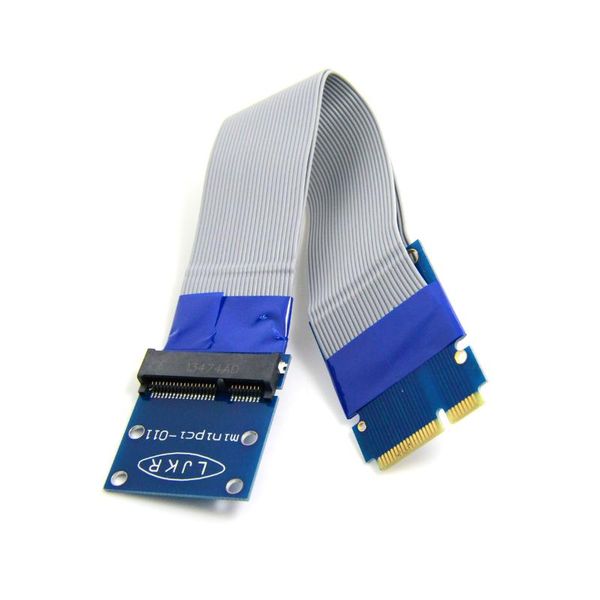 jimier flexible mini pci express pci-e card extender 52pin male to female extension ffc cable computer cables & connectors
jimier flexible mini pci express pci-e card extender 52pin male to female extension ffc cable computer cables & connectors