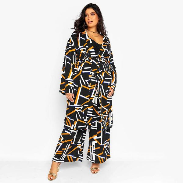 women's two piece pants womens spring and autumn printing plus size suit long-sleeved cardigan + wide-leg two-piece party club service4, White
women's two piece pants womens spring and autumn printing plus size suit long-sleeved cardigan + wide-leg two-piece party club service4, White