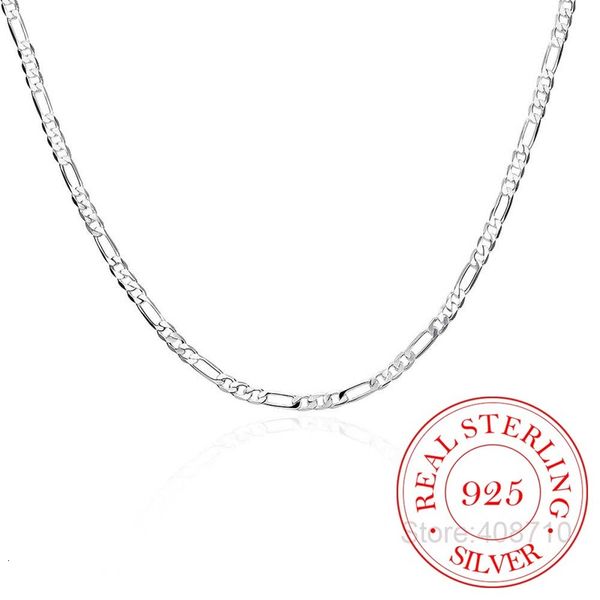 8 sizes available real 925 sterling silver 4mm figaro chain necklace womens mens kids 40/45/50/60/75cm jewelry kolye collares
8 sizes available real 925 sterling silver 4mm figaro chain necklace womens mens kids 40/45/50/60/75cm jewelry kolye collares