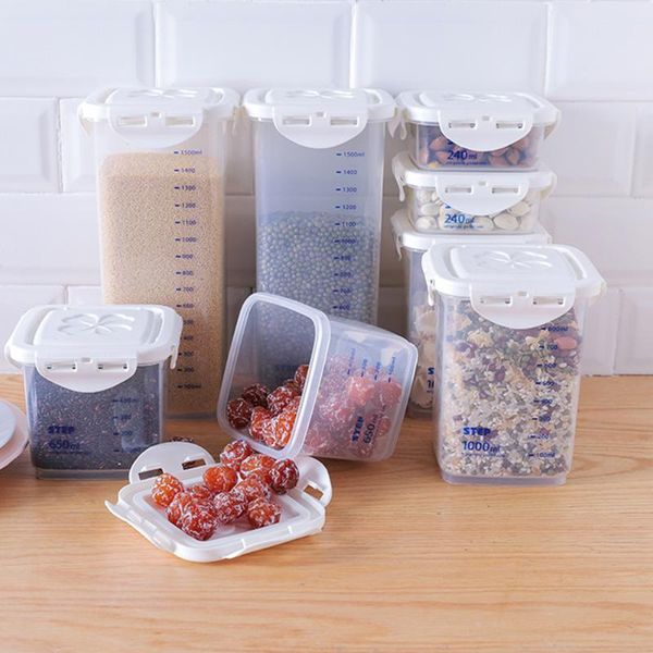 storage bottles & jars kitchen sealing grain box plastic cylindrical scale tank fresh-keeping tools
storage bottles & jars kitchen sealing grain box plastic cylindrical scale tank fresh-keeping tools