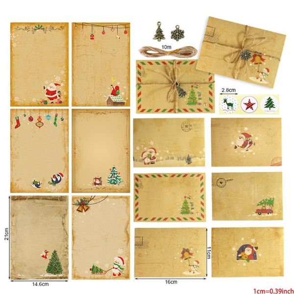 gift wrap j2fc vintage kraft letter paper set classic christmas envelope with rope retro pendant perfect for box
gift wrap j2fc vintage kraft letter paper set classic christmas envelope with rope retro pendant perfect for box