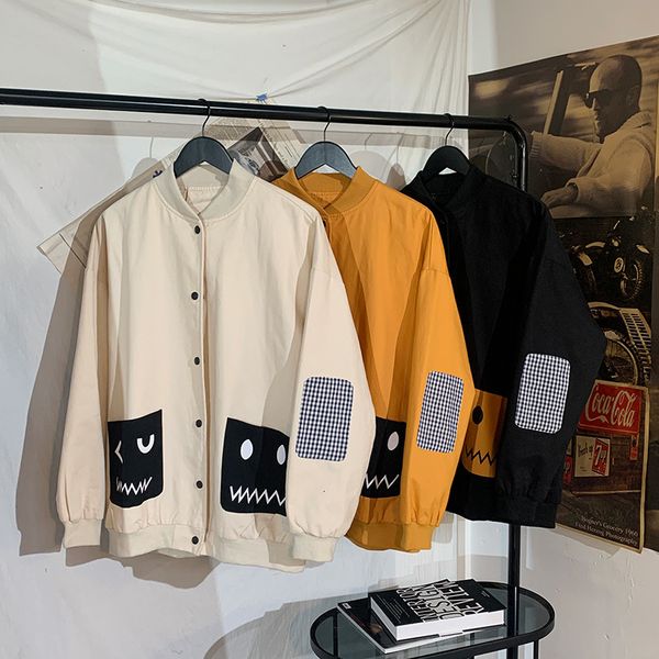men's jackets janpan style bigger pocket spring black male jacket streetwear baseball uniform bomber clothes oversize m-5xl gihd, Black;brown
men's jackets janpan style bigger pocket spring black male jacket streetwear baseball uniform bomber clothes oversize m-5xl gihd, Black;brown