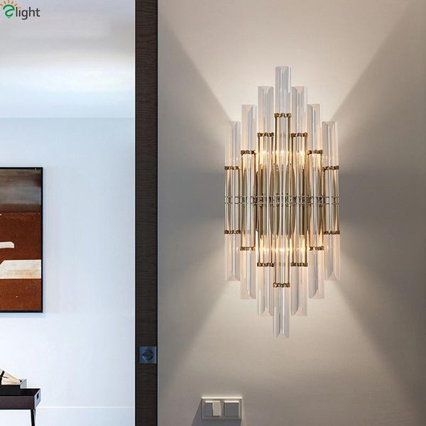 wall lamps modern lustre crystal led lamp gold metal bedroom lights fixtures living room light corridor sconce
wall lamps modern lustre crystal led lamp gold metal bedroom lights fixtures living room light corridor sconce