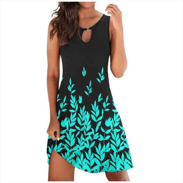 vintage summer sleeveless casual women dresses floral print sundress loose beach knee length pullover robe femme, Black;gray
vintage summer sleeveless casual women dresses floral print sundress loose beach knee length pullover robe femme, Black;gray