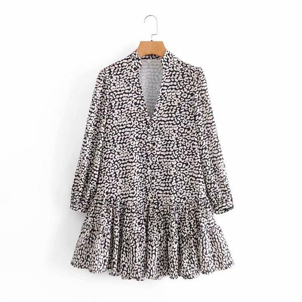 autumn women dress print v-neck long sleeve above knee dresses female fashion causal clothes casual, Black;gray
autumn women dress print v-neck long sleeve above knee dresses female fashion causal clothes casual, Black;gray