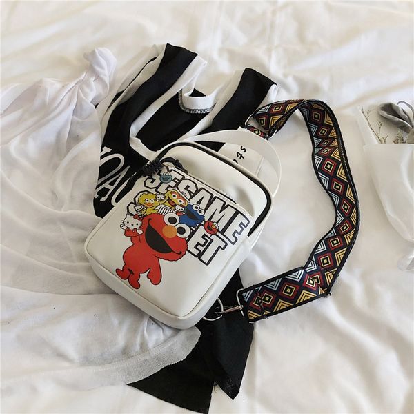 sesame shoulder leather bag messenger new ins street creative chest women's pu 2020 korean satchel of version college style small t hux
sesame shoulder leather bag messenger new ins street creative chest women's pu 2020 korean satchel of version college style small t hux