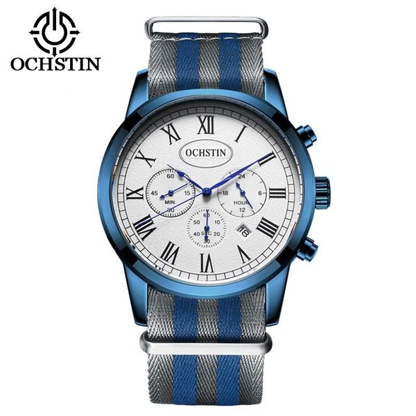 wristwatches ochstin 2021 men watches blue sport quartz watch waterproof wrist man canvas date clock, Slivery;brown
wristwatches ochstin 2021 men watches blue sport quartz watch waterproof wrist man canvas date clock, Slivery;brown