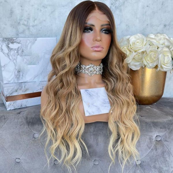lace wigs light brown ombre front human hair for women honey blonde wavy 180% density middle t part headband wig brazilian remy, Black;brown
lace wigs light brown ombre front human hair for women honey blonde wavy 180% density middle t part headband wig brazilian remy, Black;brown