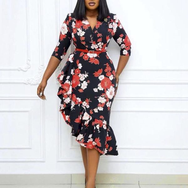 casual dresses 2021 oversize african western style summer women's dress fashion temperament printing irregular ruffle v-neck 7-sleeve, Black;gray
casual dresses 2021 oversize african western style summer women's dress fashion temperament printing irregular ruffle v-neck 7-sleeve, Black;gray