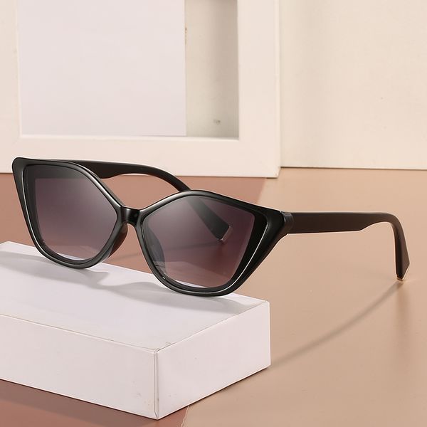 new cat eye sunglasses trendy small frame multicolor glasses fashion metal accessories color matching sunglasses, White;black
new cat eye sunglasses trendy small frame multicolor glasses fashion metal accessories color matching sunglasses, White;black