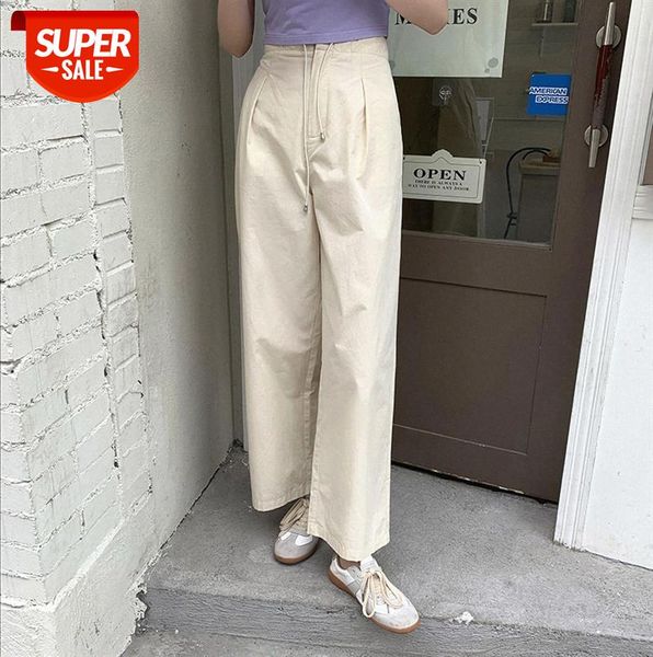 huang zheng drawstring solid color casual pants women korean style high waist loose wide-leg straight trousers xkx210313 #op3h, Black;gray
huang zheng drawstring solid color casual pants women korean style high waist loose wide-leg straight trousers xkx210313 #op3h, Black;gray