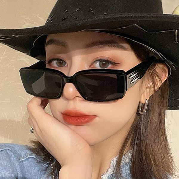 small rectangle sunglasses women vintage brand designer square sun glasses shades female uv400, White;black
small rectangle sunglasses women vintage brand designer square sun glasses shades female uv400, White;black
