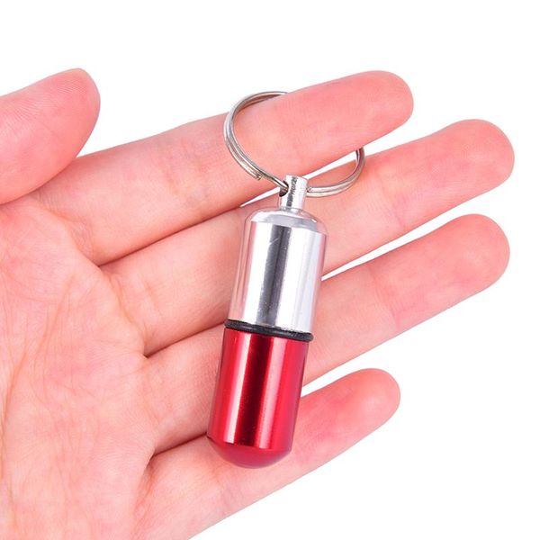 keychains 1pcs waterproof aluminum box case bottle holder container keychain camping equipment gadget, Silver
keychains 1pcs waterproof aluminum box case bottle holder container keychain camping equipment gadget, Silver