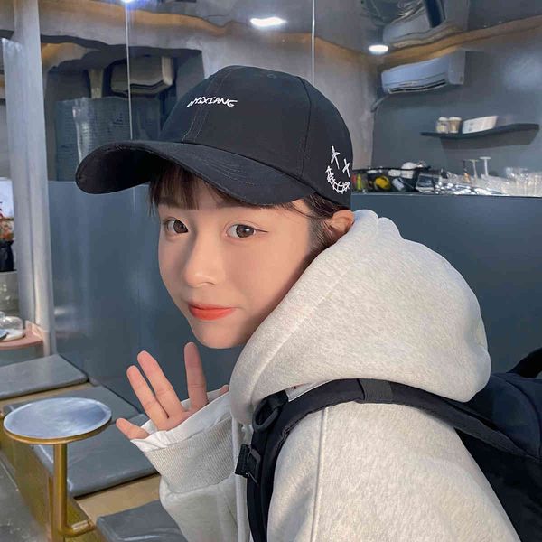 2021 spring and summer new hat female korean alphabet embroidered cap street trend versatile hip hop baseball cap male, Blue;gray
2021 spring and summer new hat female korean alphabet embroidered cap street trend versatile hip hop baseball cap male, Blue;gray