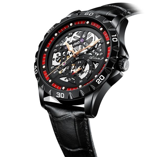 wristwatches ailang original design mechanical watches for man watch business fashion hollow out automatic men's belt, Slivery;brown
wristwatches ailang original design mechanical watches for man watch business fashion hollow out automatic men's belt, Slivery;brown