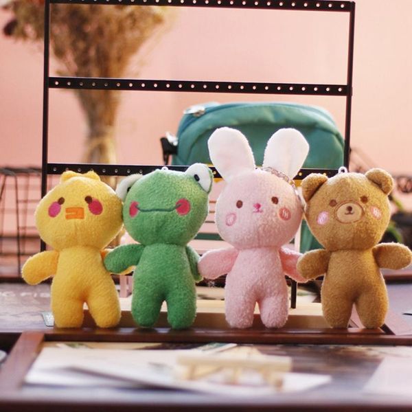 keychains cute bear smile frog plush toy keychain backbag car key mobile phone pendant valentines gifts for girlfriends, Silver
keychains cute bear smile frog plush toy keychain backbag car key mobile phone pendant valentines gifts for girlfriends, Silver