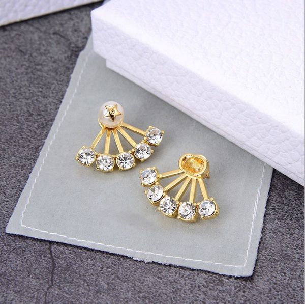peacock open screen diamond inlaid pearl letter asymmetric earrings silver needle earrings brass fashion earrings accessories black friday, Golden
peacock open screen diamond inlaid pearl letter asymmetric earrings silver needle earrings brass fashion earrings accessories black friday, Golden