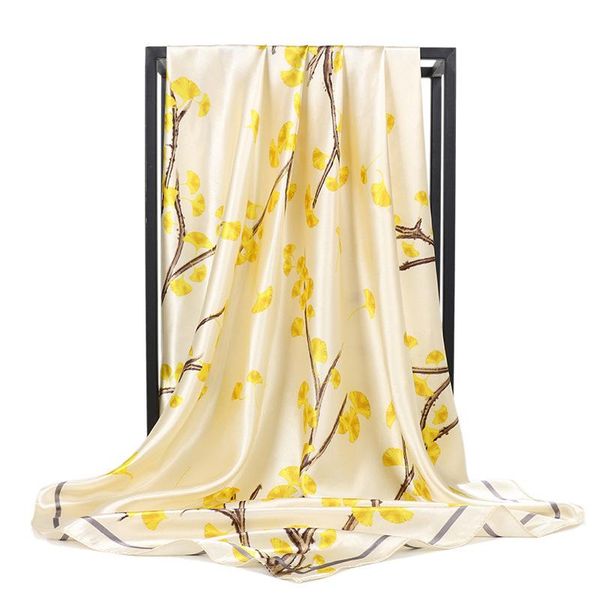 scarves 2021 women silk scarf square foulard lady's neck hair design printed head kerchief fashion girl scarfs fj266, Blue;gray
scarves 2021 women silk scarf square foulard lady's neck hair design printed head kerchief fashion girl scarfs fj266, Blue;gray