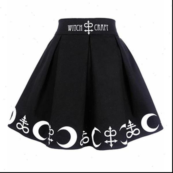 harajuku punk rock gothic women skirt black witch moon printed high waist craft star print goth pleated skirts
harajuku punk rock gothic women skirt black witch moon printed high waist craft star print goth pleated skirts
