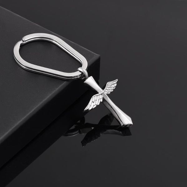 keychains ijk2045 cross ash holder feather shape memorial keepsake urns pendant keychain for ashes jewelry, Silver
keychains ijk2045 cross ash holder feather shape memorial keepsake urns pendant keychain for ashes jewelry, Silver